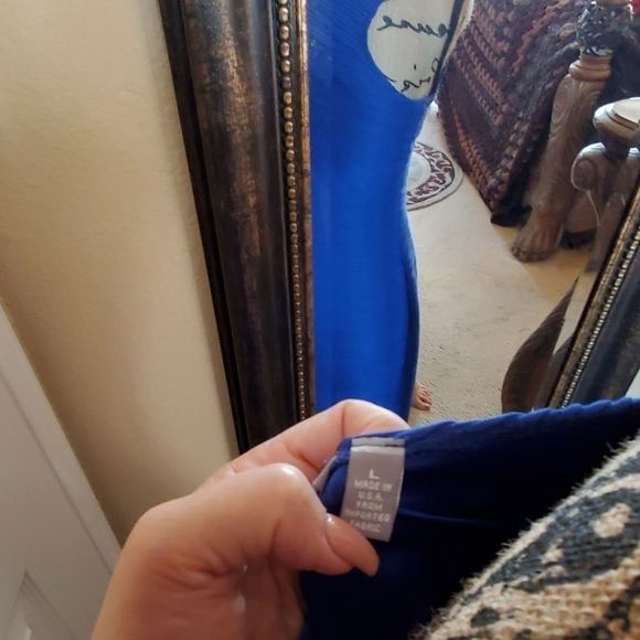 Ny collection sheath tank dress. Large - Picture 3 of 3